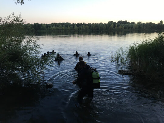 duiktraining zwembad reeshof