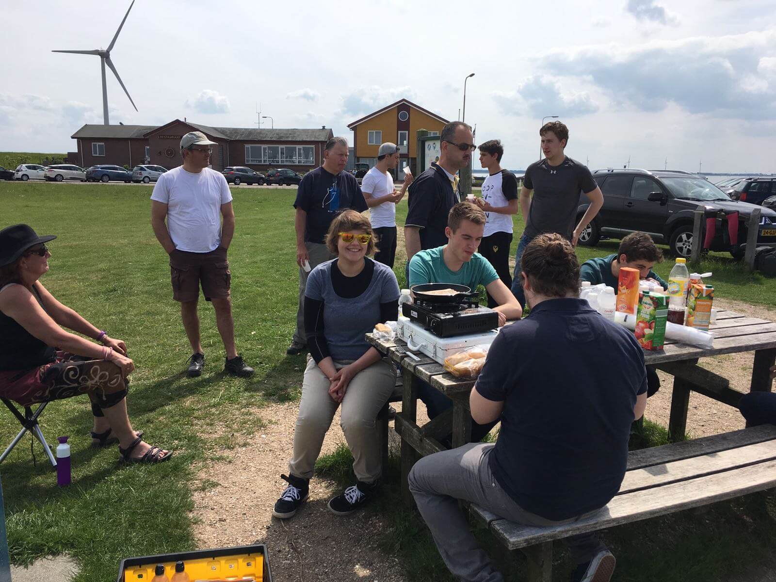 Clubduik in de oosterschelde